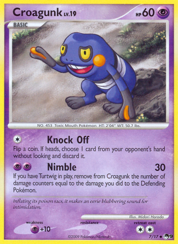 Croagunk (7/17) [POP Series 9] | Exor Games Truro