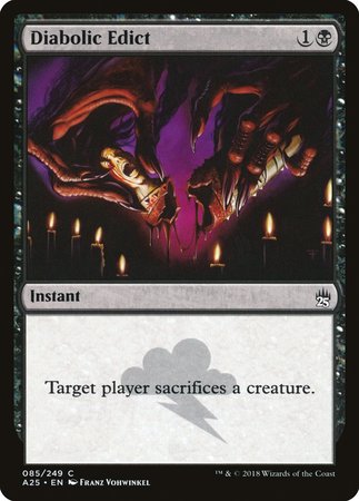 Diabolic Edict [Masters 25] | Exor Games Truro