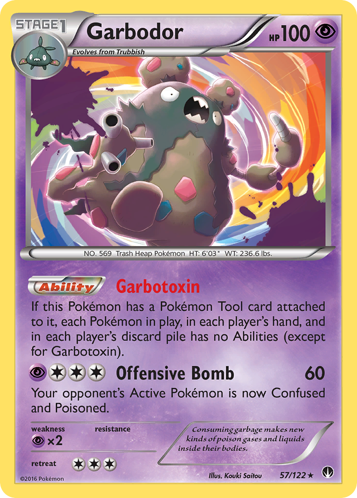 Garbodor (57/122) [XY: BREAKpoint] | Exor Games Truro