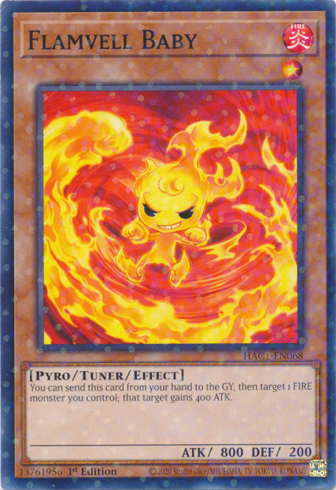 Flamvell Baby (Duel Terminal) [HAC1-EN068] Common | Exor Games Truro