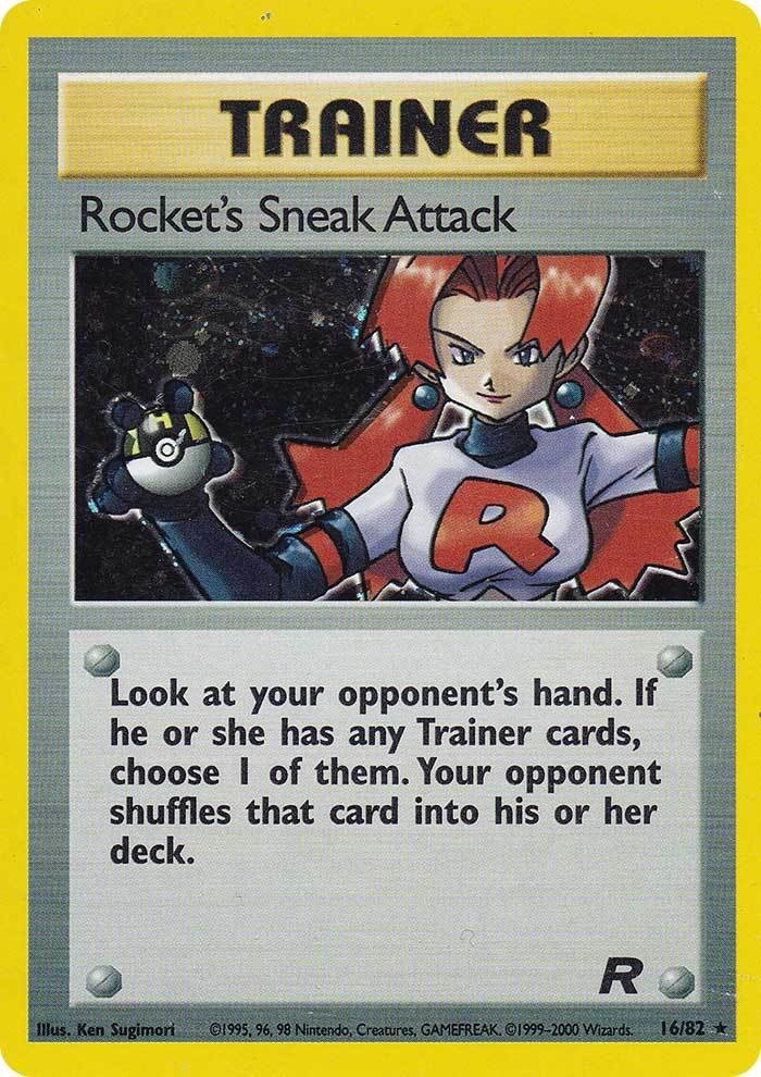 Rocket's Sneak Attack (16/82) [Team Rocket Unlimited] | Exor Games Truro