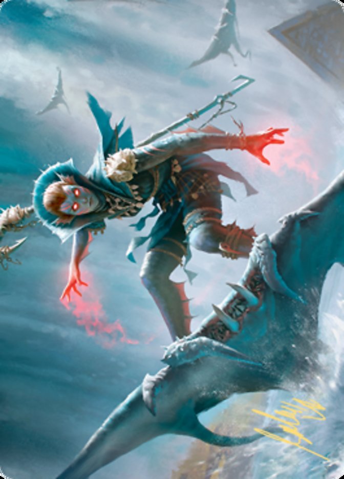 Umara Mystic (Art Series) [Zendikar Rising Art Series] | Exor Games Truro