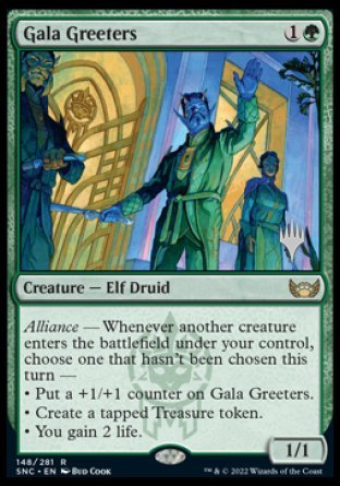 Gala Greeters (Promo Pack) [Streets of New Capenna Promos] | Exor Games Truro