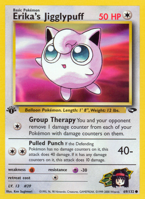 Erika's Jigglypuff (69/132) [Gym Challenge 1st Edition] | Exor Games Truro