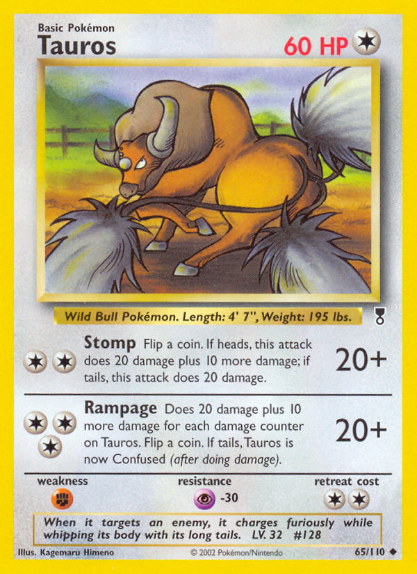 Tauros (65/110) [Legendary Collection] | Exor Games Truro