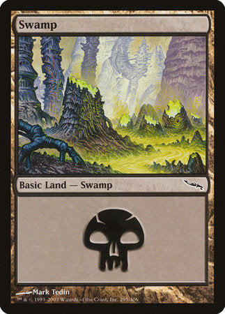 Swamp (295) [Mirrodin] | Exor Games Truro