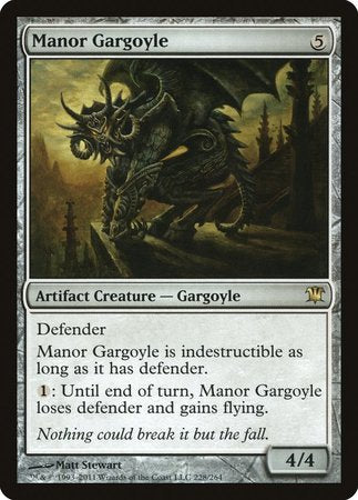 Manor Gargoyle [Innistrad] | Exor Games Truro