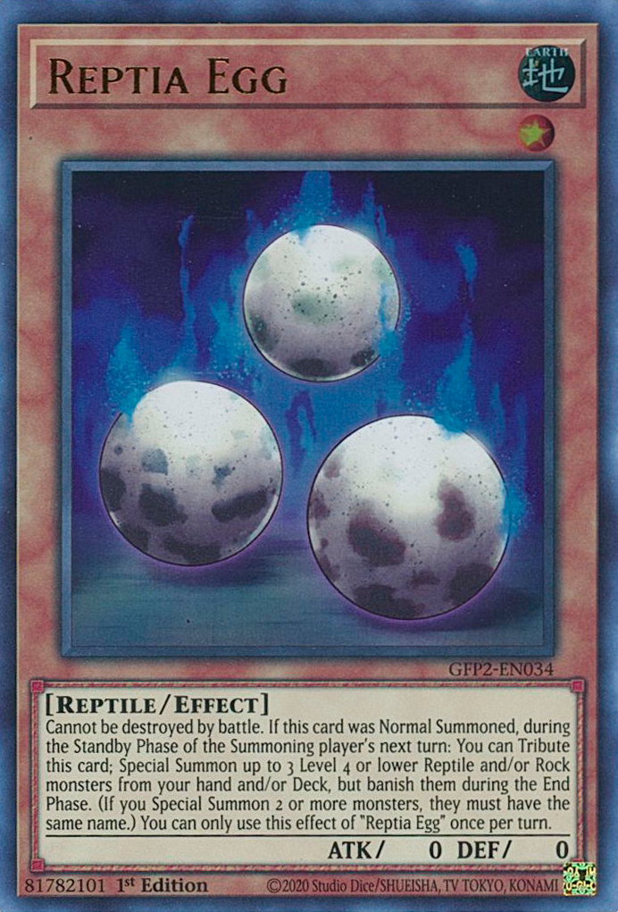 Reptia Egg [GFP2-EN034] Ultra Rare | Exor Games Truro