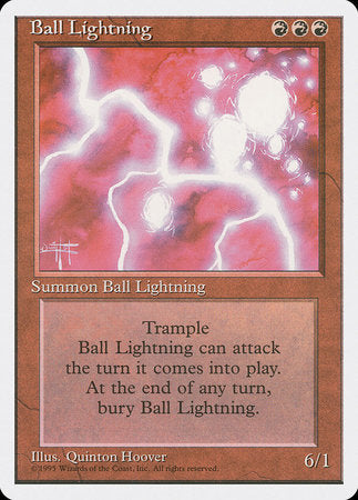 Ball Lightning [Fourth Edition] | Exor Games Truro