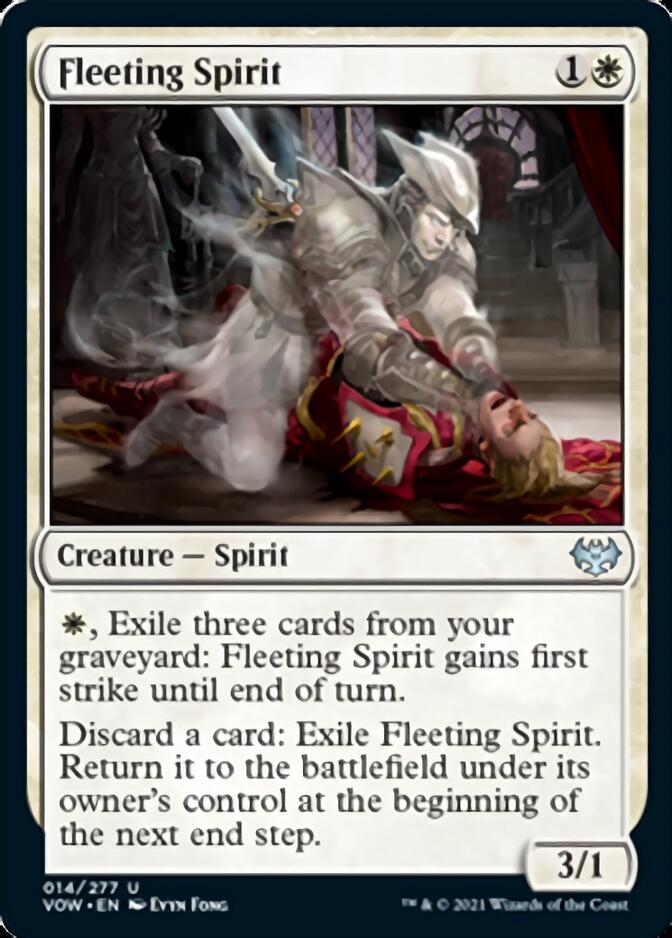 Fleeting Spirit [Innistrad: Crimson Vow] | Exor Games Truro