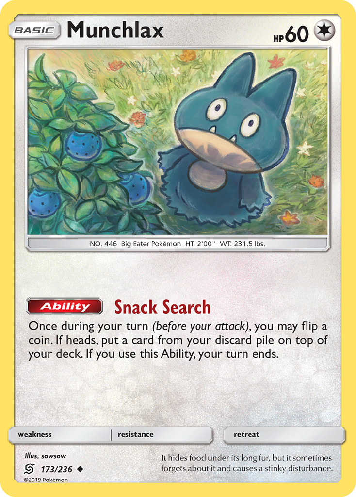 Munchlax (173/236) [Sun & Moon: Unified Minds] | Exor Games Truro