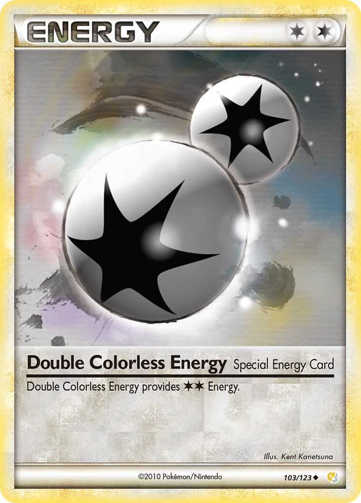 Double Colorless Energy (103/123) [HeartGold & SoulSilver: Base Set] | Exor Games Truro