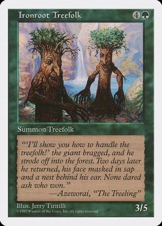 Ironroot Treefolk [Fifth Edition] | Exor Games Truro