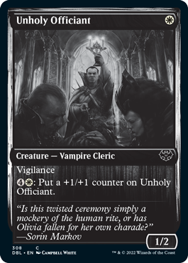 Unholy Officiant [Innistrad: Double Feature] | Exor Games Truro