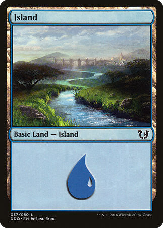 Island (37) [Duel Decks: Blessed vs. Cursed] | Exor Games Truro