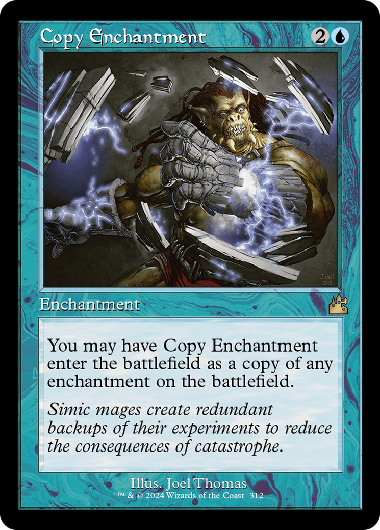 Copy Enchantment (Retro Frame) [Ravnica Remastered] | Exor Games Truro