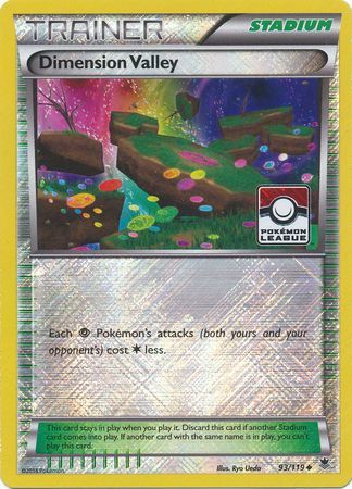 Dimension Valley (93/119) (League Promo) [XY: Phantom Forces] | Exor Games Truro