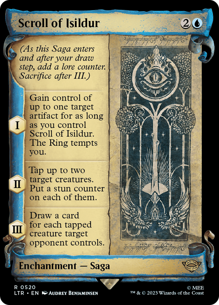 Scroll of Isildur [The Lord of the Rings: Tales of Middle-Earth Showcase Scrolls] | Exor Games Truro