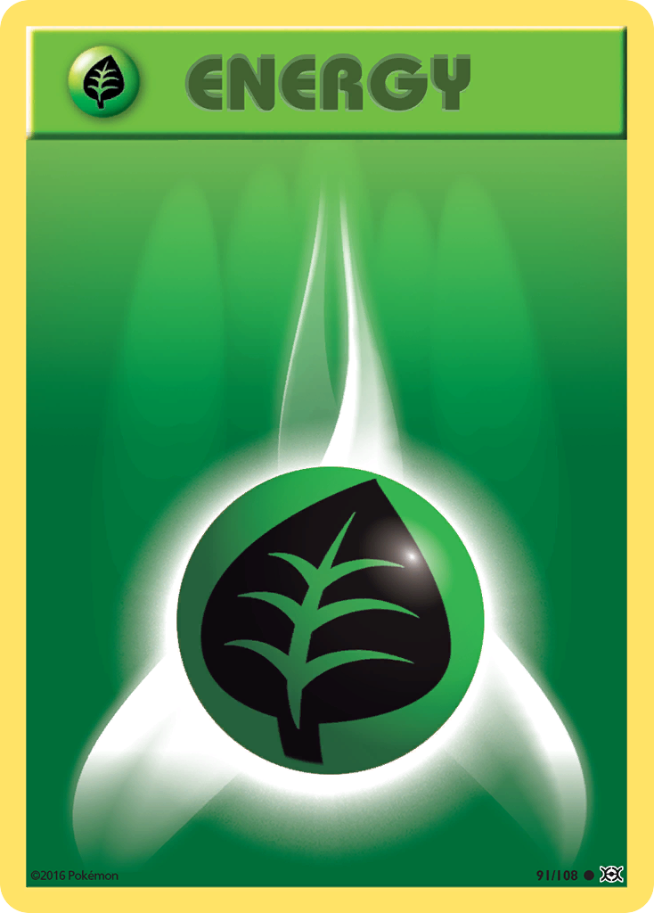 Grass Energy (91/108) [XY: Evolutions] | Exor Games Truro