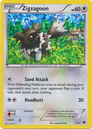 Zigzagoon (11/12) [McDonald's Promos: 2015 Collection] | Exor Games Truro