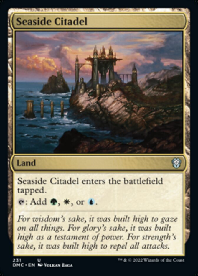 Seaside Citadel [Dominaria United Commander] | Exor Games Truro