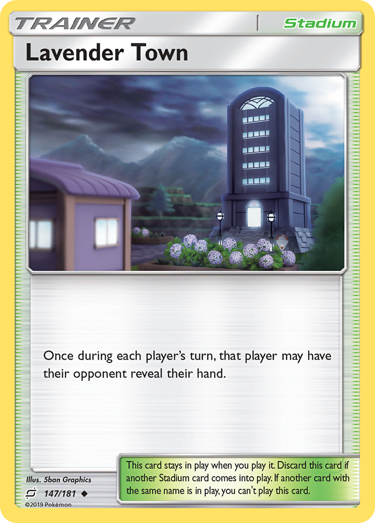 Lavender Town (147/181) [Sun & Moon: Team Up] | Exor Games Truro