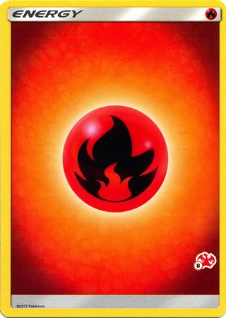 Fire Energy (Charizard Stamp #8) [Battle Academy 2020] | Exor Games Truro