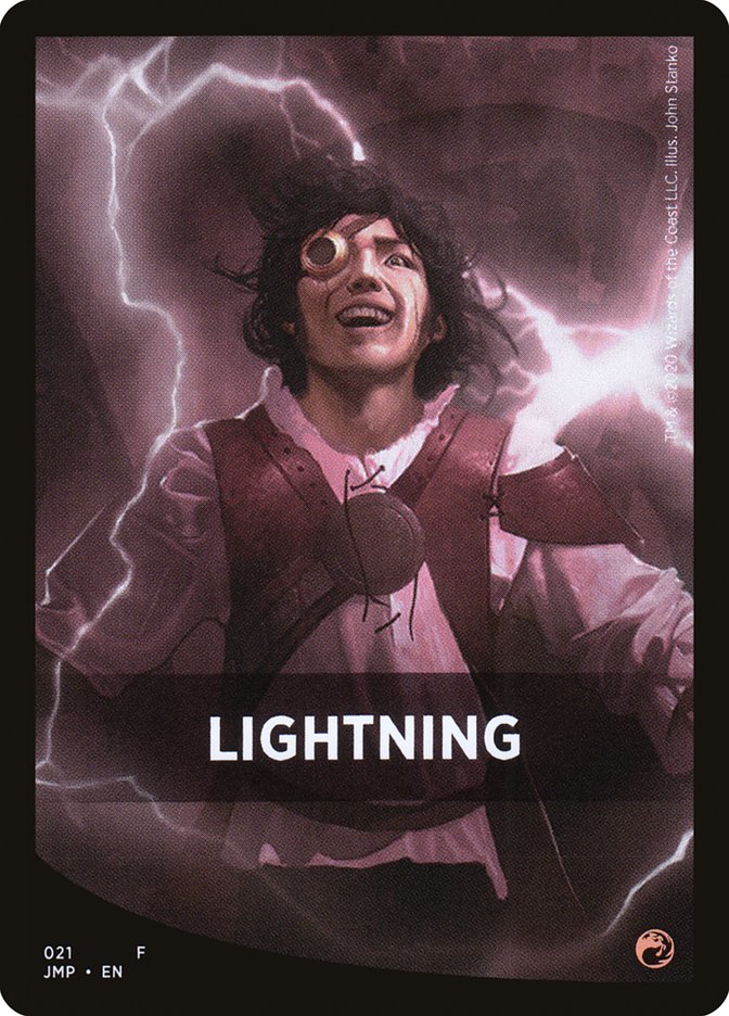 Lightning Theme Card [Jumpstart Front Cards] | Exor Games Truro