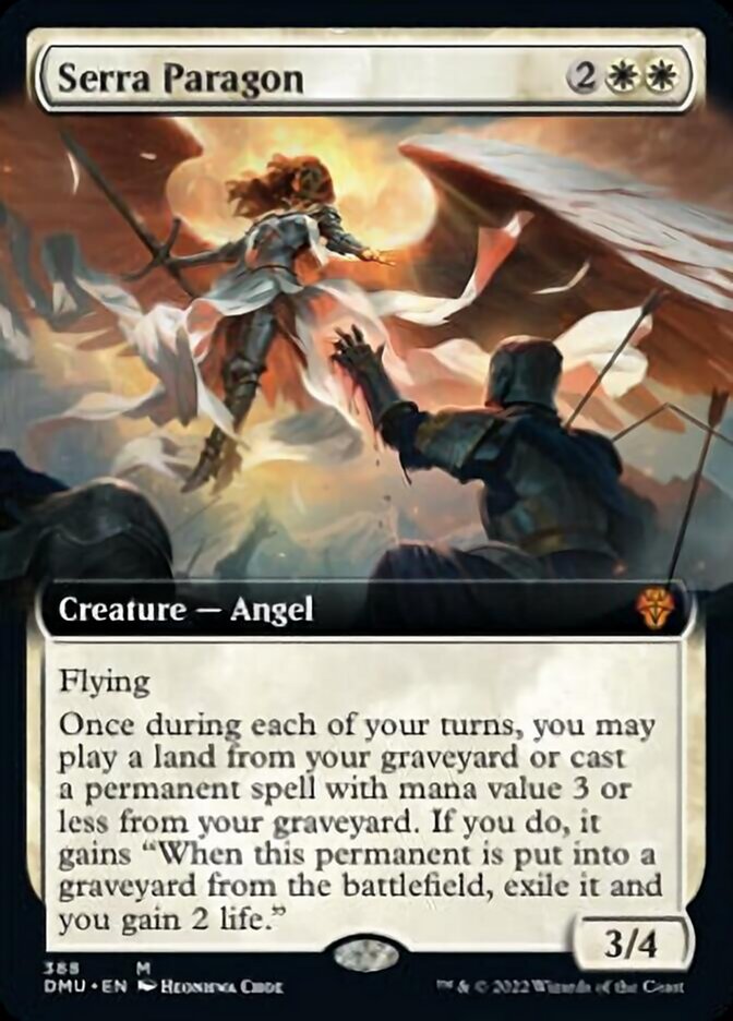 Serra Paragon (Extended Art) [Dominaria United] | Exor Games Truro