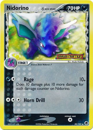 Nidorino (35/101) (Delta Species) (Stamped) [EX: Dragon Frontiers] | Exor Games Truro