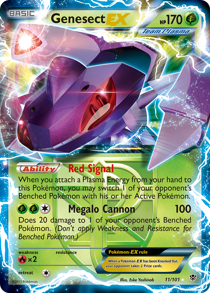 Genesect EX (11/101) [Black & White: Plasma Blast] | Exor Games Truro