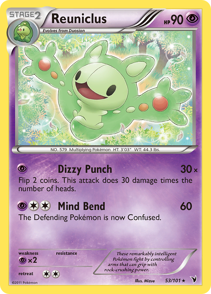 Reuniclus (53/101) [Black & White: Noble Victories] | Exor Games Truro