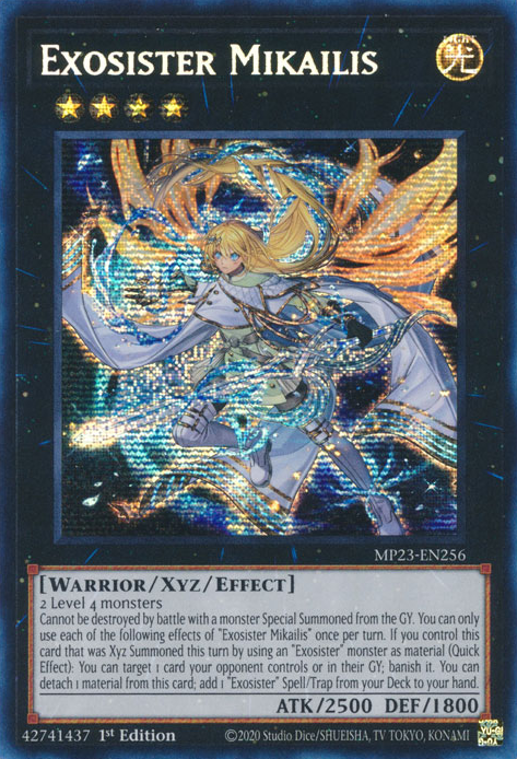 Exosister Mikailis [MP23-EN256] Prismatic Secret Rare | Exor Games Truro