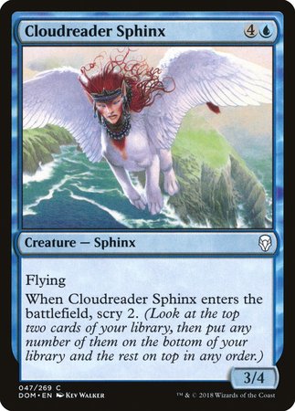 Cloudreader Sphinx [Dominaria] | Exor Games Truro