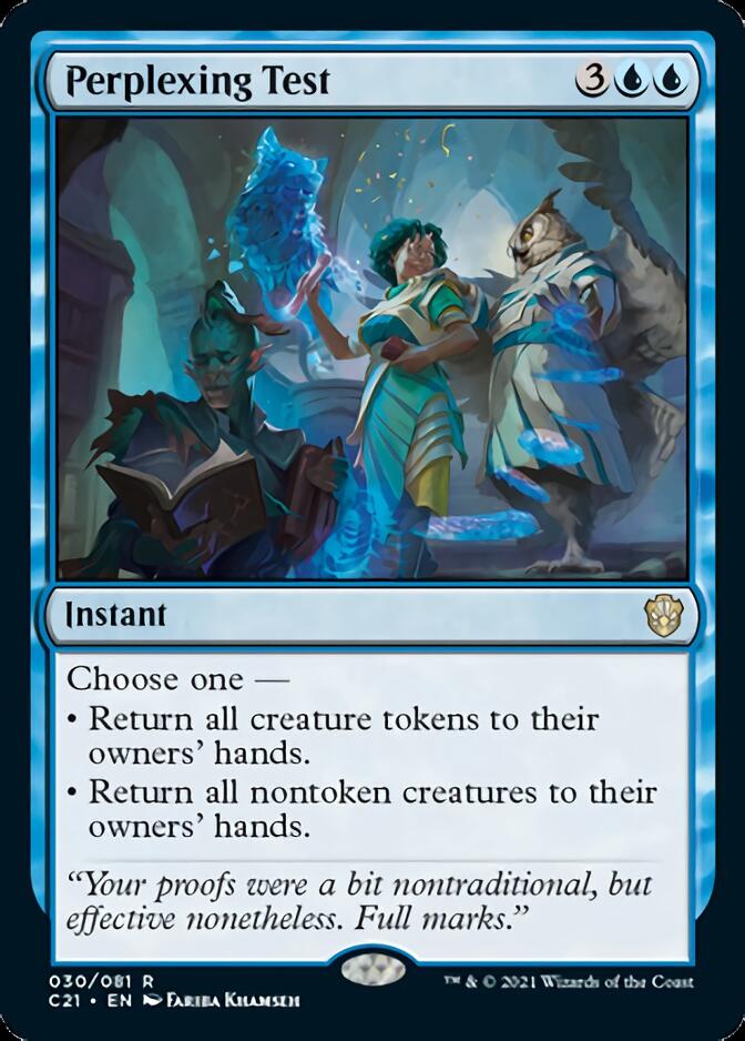 Perplexing Test [Commander 2021] | Exor Games Truro