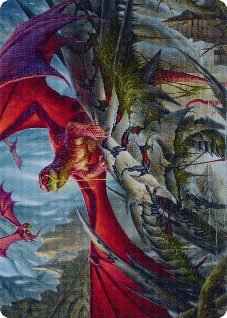 Hoarding Broodlord Art Card [March of the Machine Art Series] | Exor Games Truro