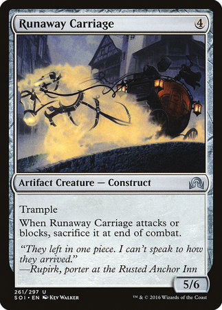 Runaway Carriage [Shadows over Innistrad] | Exor Games Truro