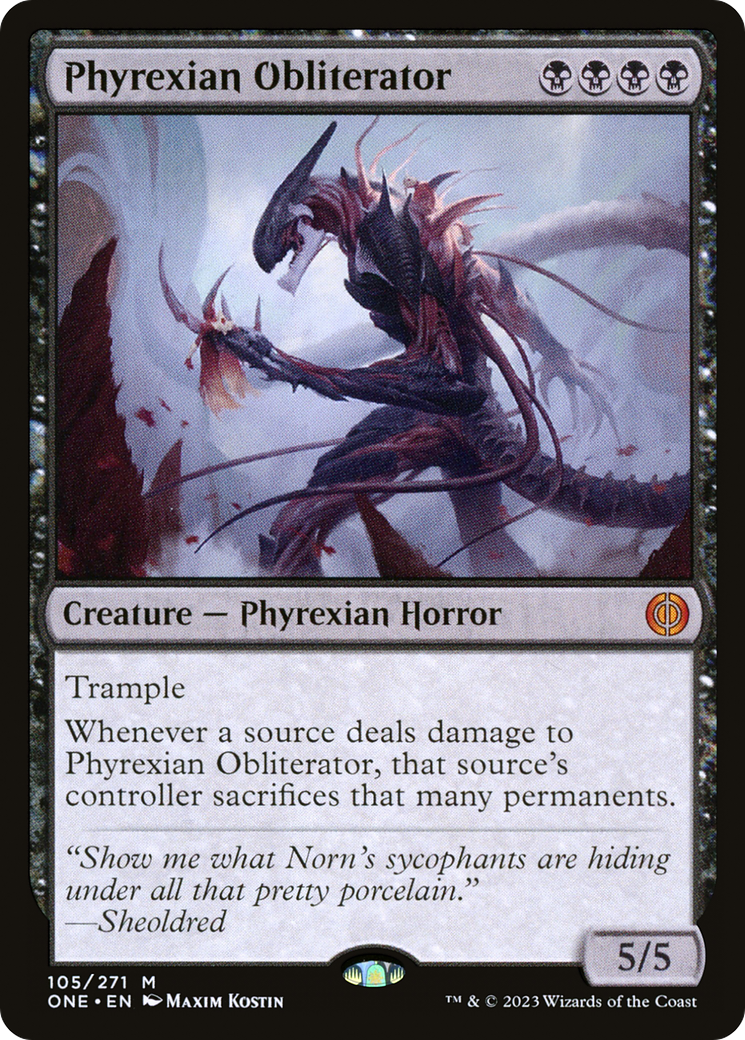 Phyrexian Obliterator [Phyrexia: All Will Be One] | Exor Games Truro