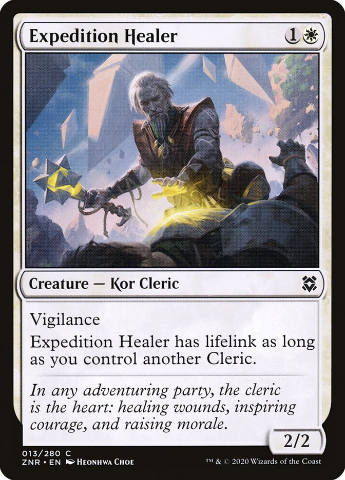 Expedition Healer [Zendikar Rising] | Exor Games Truro