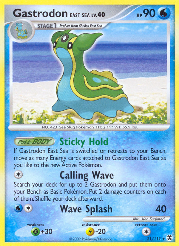 Gastrodon East Sea (21/111) [Platinum: Rising Rivals] | Exor Games Truro