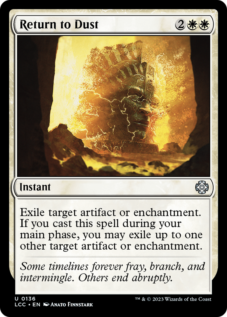Return to Dust [The Lost Caverns of Ixalan Commander] | Exor Games Truro