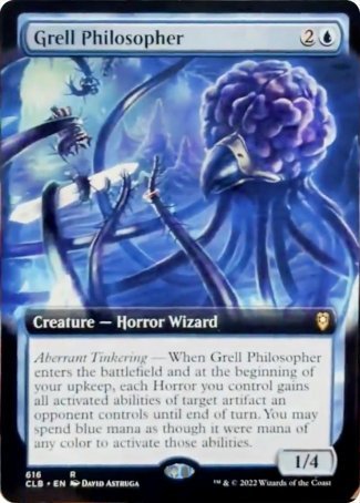 Grell Philosopher (Extended Art) [Commander Legends: Battle for Baldur's Gate] | Exor Games Truro