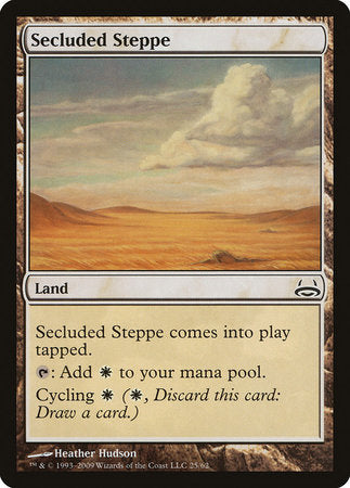 Secluded Steppe [Duel Decks: Divine vs. Demonic] | Exor Games Truro