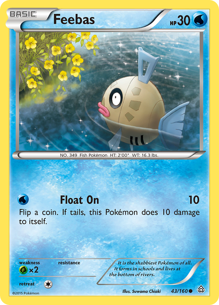 Feebas (43/160) [XY: Primal Clash] | Exor Games Truro