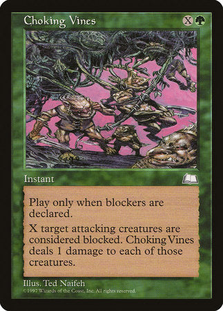 Choking Vines [Weatherlight] | Exor Games Truro