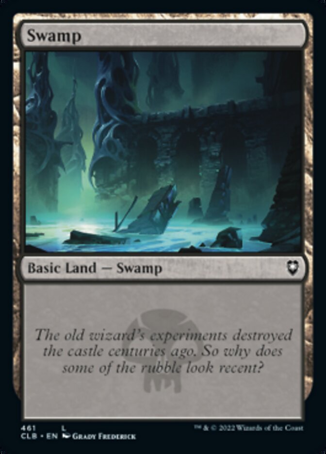 Swamp (461) [Commander Legends: Battle for Baldur's Gate] | Exor Games Truro