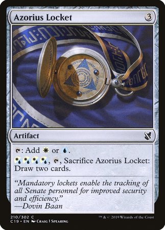 Azorius Locket [Commander 2019] | Exor Games Truro