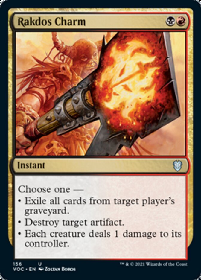 Rakdos Charm [Innistrad: Crimson Vow Commander] | Exor Games Truro