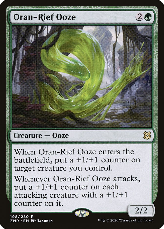 Oran-Rief Ooze [Zendikar Rising] | Exor Games Truro
