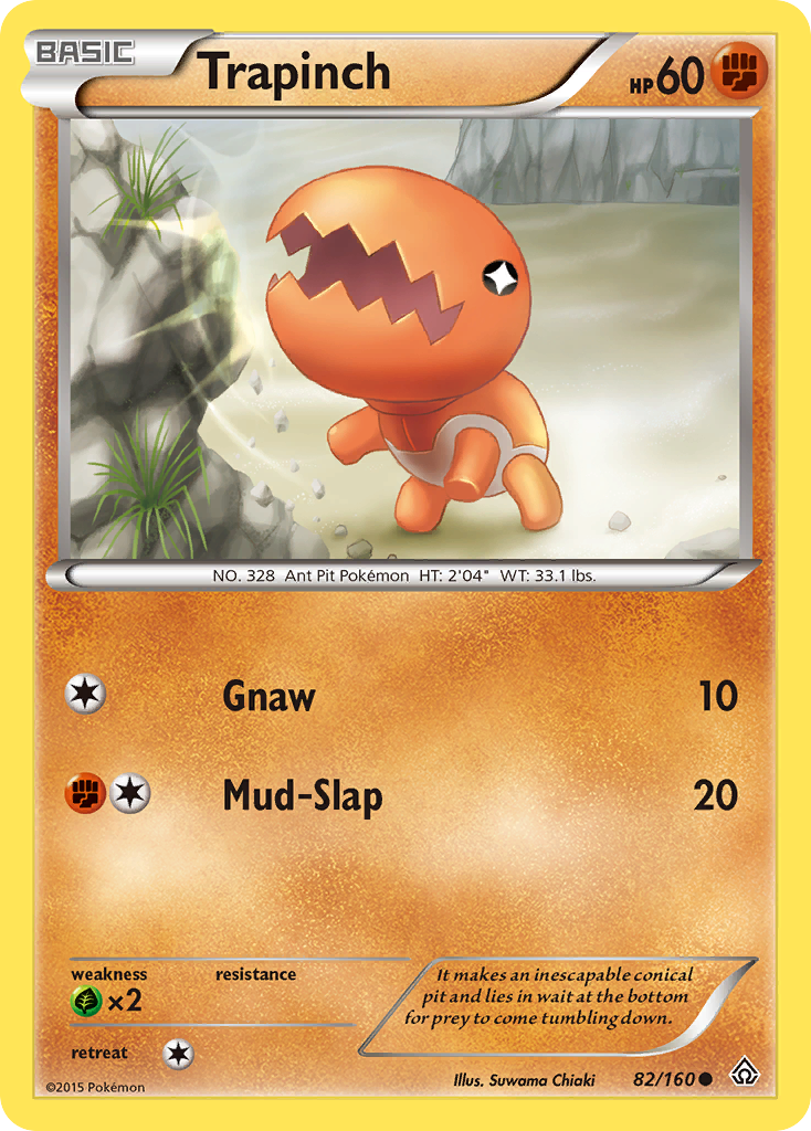 Trapinch (82/160) [XY: Primal Clash] | Exor Games Truro